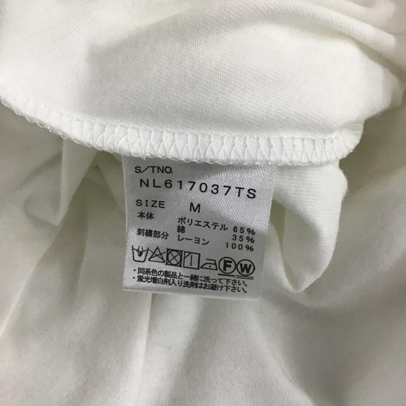 ローリーズファーム LOWRYS FARM カットソー 七分袖 NL617037TS フレアスリーブ M 刺繍 白 / ホワイト /  レディース USED 古着 中古 10091606