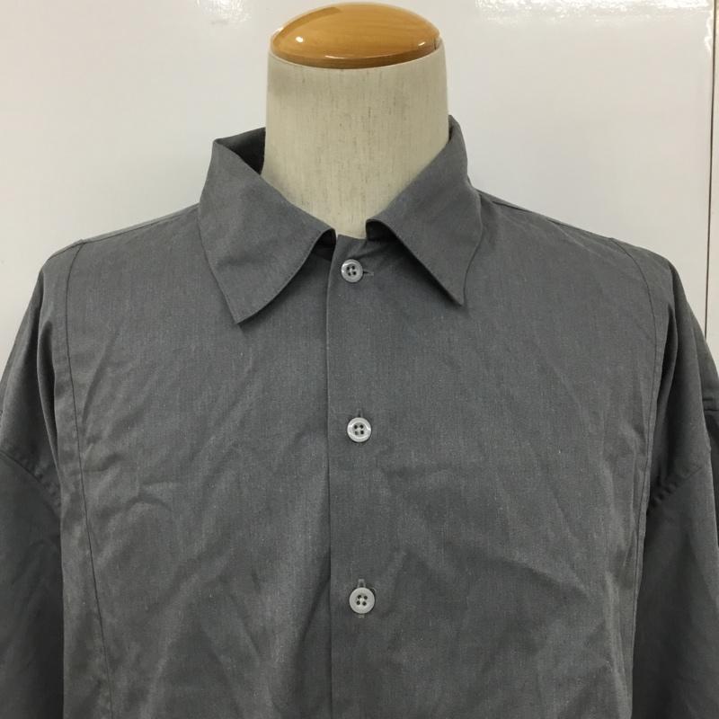 カイコー KAIKO シャツ、ブラウス 長袖 KAIKO-19-006 BUG WORKER SHIRT ワークシャツ 2WAY 2 無地 灰 / グレー /  メンズ USED 古着 中古 10091657