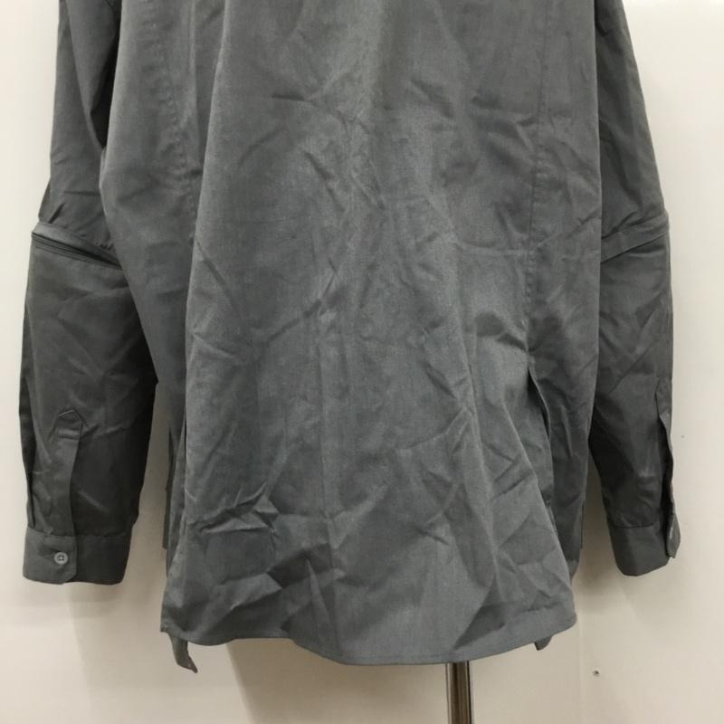 カイコー KAIKO シャツ、ブラウス 長袖 KAIKO-19-006 BUG WORKER SHIRT ワークシャツ 2WAY 2 無地 灰 / グレー /  メンズ USED 古着 中古 10091657