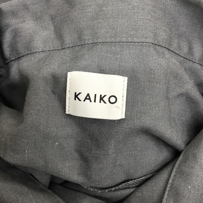 カイコー KAIKO シャツ、ブラウス 長袖 KAIKO-19-006 BUG WORKER SHIRT ワークシャツ 2WAY 2 無地 灰 / グレー /  メンズ USED 古着 中古 10091657