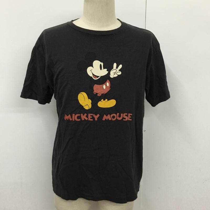 スタンダード カリフォルニア STANDARD CALIFORNIA Tシャツ 半袖 DISNEY MICKEY MOUSE ミッキー L キャラクター チャコールグレー / チャコールグレー /  メンズ USED 古着 中古 10091667