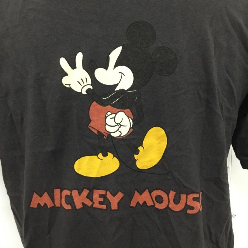 スタンダード カリフォルニア STANDARD CALIFORNIA Tシャツ 半袖 DISNEY MICKEY MOUSE ミッキー L キャラクター チャコールグレー / チャコールグレー /  メンズ USED 古着 中古 10091667