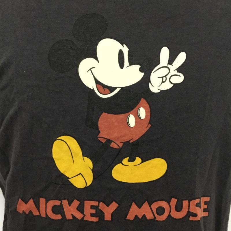 スタンダード カリフォルニア STANDARD CALIFORNIA Tシャツ 半袖 DISNEY MICKEY MOUSE ミッキー L キャラクター チャコールグレー / チャコールグレー /  メンズ USED 古着 中古 10091667