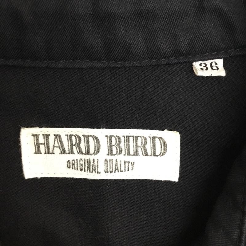 フラットヘッド The Flat Head シャツ、ブラウス 長袖 LOT-HMS-01W HARD BIRD ワークシャツ ミリタリー 36 ロゴ、文字 黒 / ブラック /  メンズ USED 古着 中古 10091684