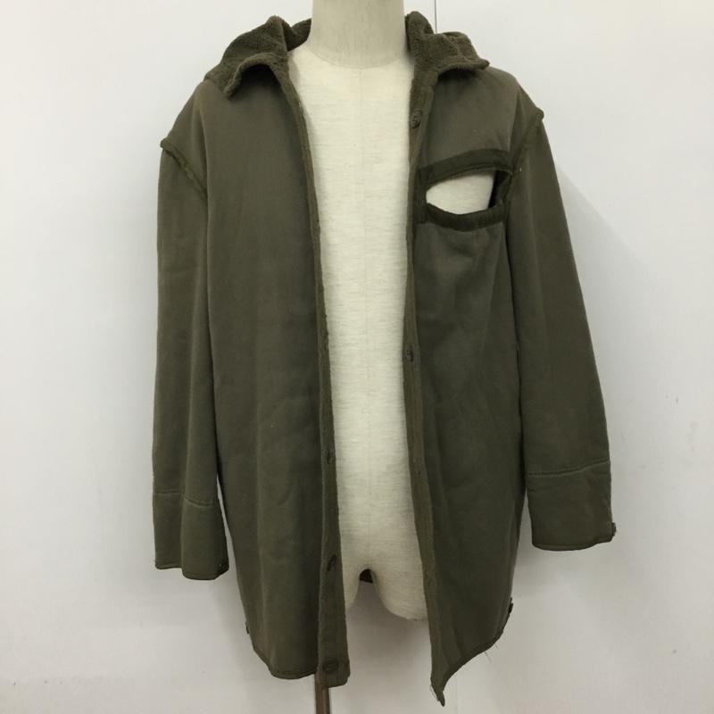 古着 USED ジャケット、上着 ジャケット、ブレザー ミリタリー ボア 無地 カーキ / カーキ /  メンズ USED 古着 中古 10091702