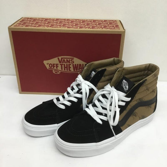 バンズ VANS スニーカー スニーカー SK8-HI CHECK RESEARCH VN0A7Q5NYS81 27.0cm キャラクター 黒 / ブラック / X 茶 / ブラウン /  メンズ USED 古着 中古 10091727