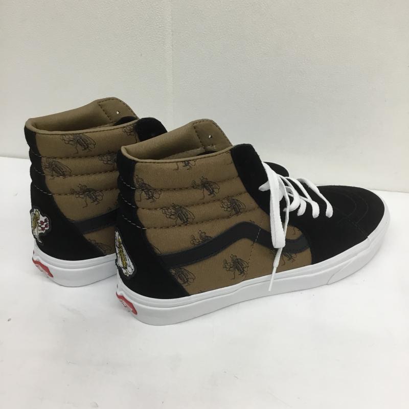 バンズ VANS スニーカー スニーカー SK8-HI CHECK RESEARCH VN0A7Q5NYS81 27.0cm キャラクター 黒 / ブラック / X 茶 / ブラウン /  メンズ USED 古着 中古 10091727