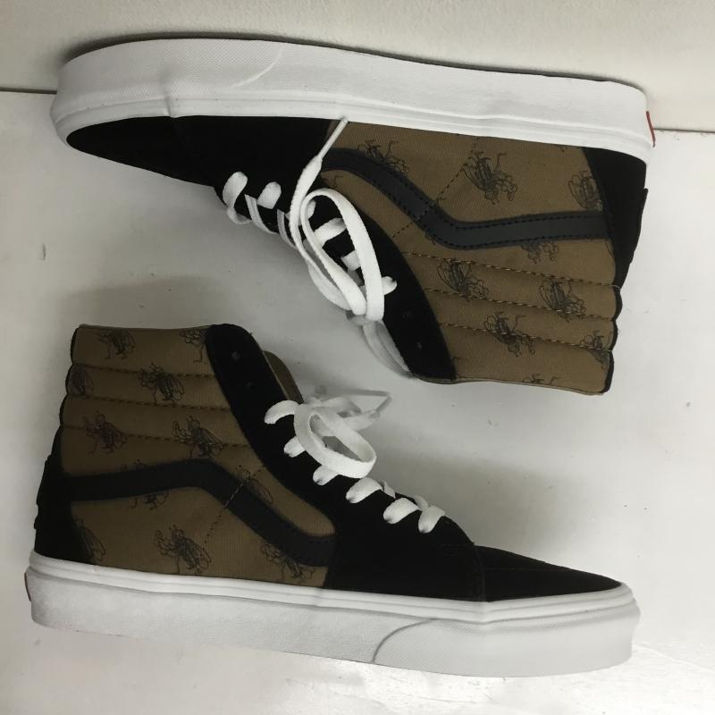 バンズ VANS スニーカー スニーカー SK8-HI CHECK RESEARCH VN0A7Q5NYS81 27.0cm キャラクター 黒 / ブラック / X 茶 / ブラウン /  メンズ USED 古着 中古 10091727