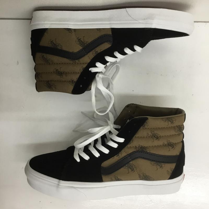 バンズ VANS スニーカー スニーカー SK8-HI CHECK RESEARCH VN0A7Q5NYS81 27.0cm キャラクター 黒 / ブラック / X 茶 / ブラウン /  メンズ USED 古着 中古 10091727