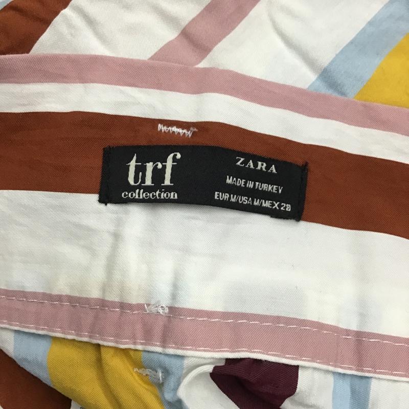 ザラティーアールエフ ZARA TRF スカート ロングスカート ストライプロングスカート フレアスカート M ストライプ マルチカラー / マルチカラー /  レディース USED 古着 中古 10091758