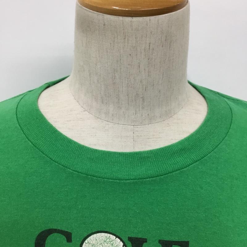 古着 USED Tシャツ 半袖 ゴルフ XL プリント 緑 / グリーン /  メンズ USED 古着 中古 10091783