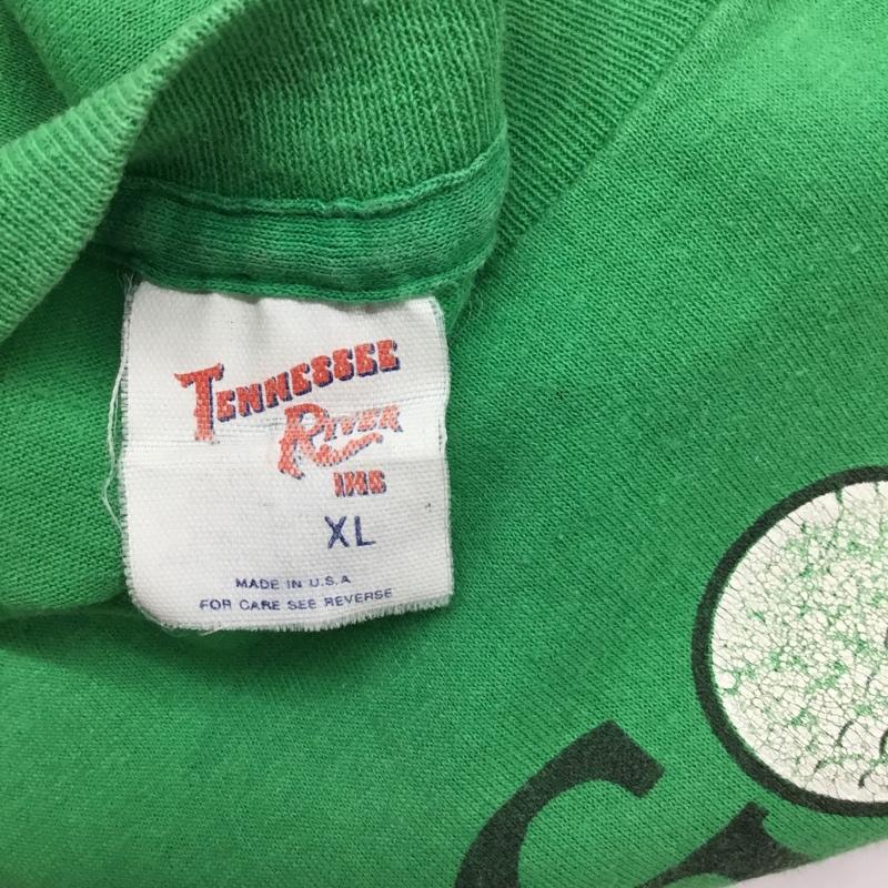 古着 USED Tシャツ 半袖 ゴルフ XL プリント 緑 / グリーン /  メンズ USED 古着 中古 10091783