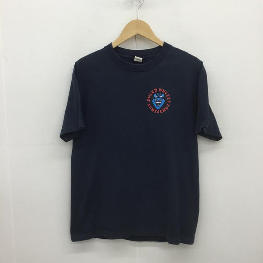 サンタクルーズ SANTA CRUZ Tシャツ 半袖 90~00s　NHSボディ メキシコ製 M プリント X キャラクター 紺 / ネイビー /  メンズ USED 古着 中古 10091808
