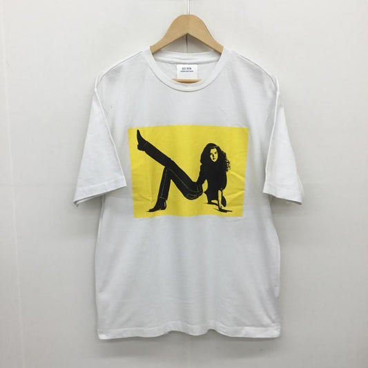 カルバン・クライン Calvin Klein Tシャツ 半袖 Raf Simons期 ラフシモンズ　Andy Warhol アンディ・ウォーホル M プリント X キャラクター 白 / ホワイト /  メンズ USED 古着 中古 10091836