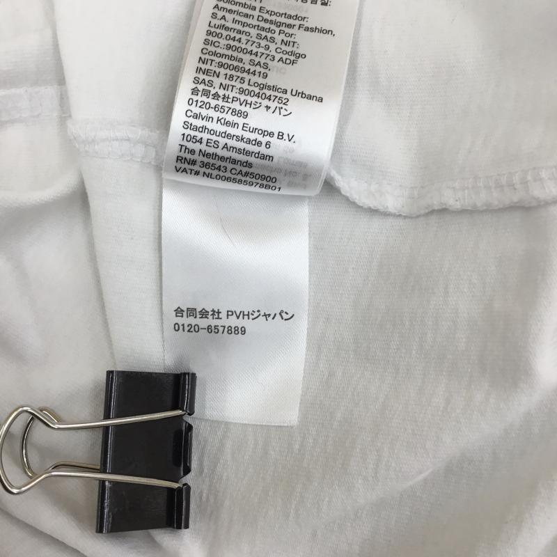 カルバン・クライン Calvin Klein Tシャツ 半袖 Raf Simons期 ラフシモンズ　Andy Warhol アンディ・ウォーホル M プリント X キャラクター 白 / ホワイト /  メンズ USED 古着 中古 10091836