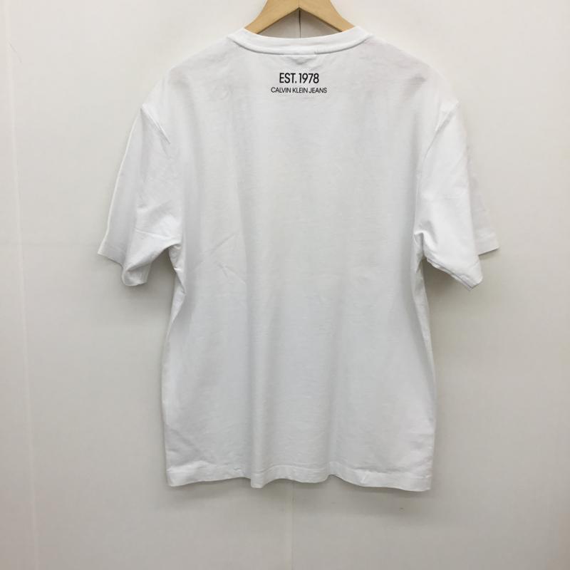 カルバン・クライン Calvin Klein Tシャツ 半袖 Raf Simons期 ラフシモンズ　Andy Warhol アンディ・ウォーホル M プリント X キャラクター 白 / ホワイト /  メンズ USED 古着 中古 10091836