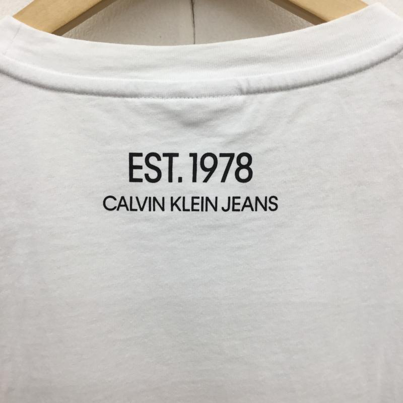 カルバン・クライン Calvin Klein Tシャツ 半袖 Raf Simons期 ラフシモンズ　Andy Warhol アンディ・ウォーホル M プリント X キャラクター 白 / ホワイト /  メンズ USED 古着 中古 10091836