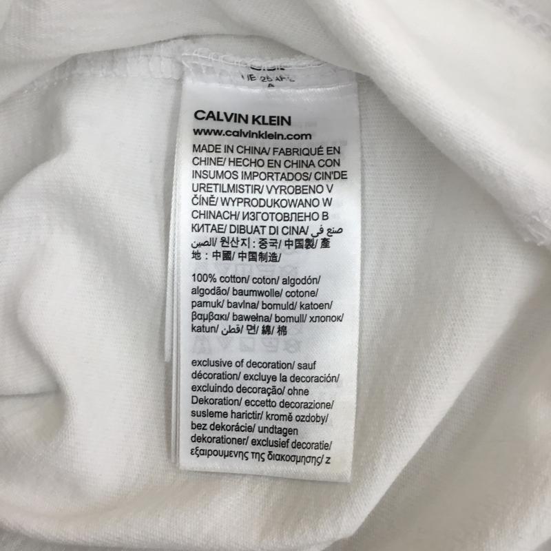 カルバン・クライン Calvin Klein Tシャツ 半袖 Raf Simons期 ラフシモンズ　Andy Warhol アンディ・ウォーホル M プリント X キャラクター 白 / ホワイト /  メンズ USED 古着 中古 10091836
