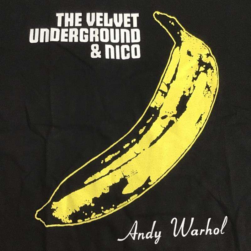 古着 USED Tシャツ 半袖 movie music andy warhol banana contemporary バナナ XL プリント 黒 / ブラック /  メンズ USED 古着 中古 10091868