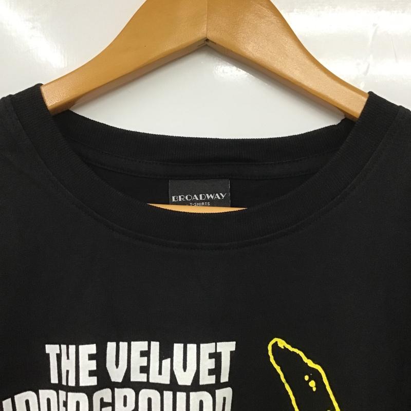 古着 USED Tシャツ 半袖 movie music andy warhol banana contemporary バナナ XL プリント 黒 / ブラック /  メンズ USED 古着 中古 10091872