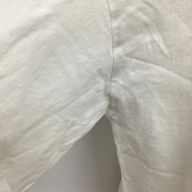ステューシー STUSSY Tシャツ 長袖 アームロゴ XL スカル 白 / ホワイト /  メンズ USED 古着 中古 10091905