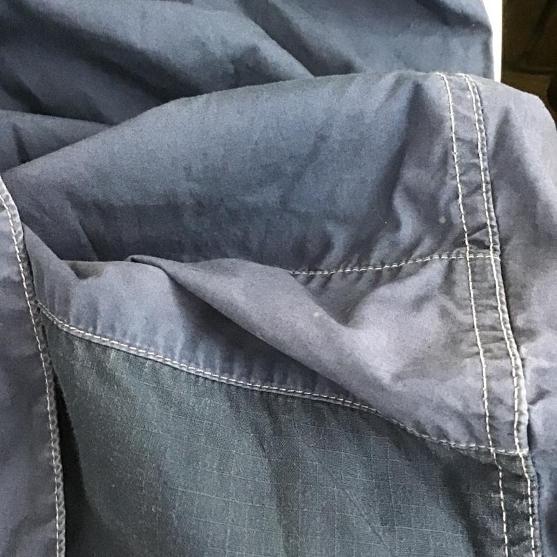 ポストオーバーオールズ POST OVERALLS シャツ、ブラウス 半袖 無地 紺 / ネイビー /  メンズ USED 古着 中古 10091925