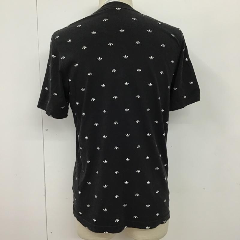 アディダス adidas Tシャツ 半袖 DJ3464 BE AOP TEE M 総柄 黒 / ブラック / X 白 / ホワイト /  メンズ USED 古着 中古 10091944