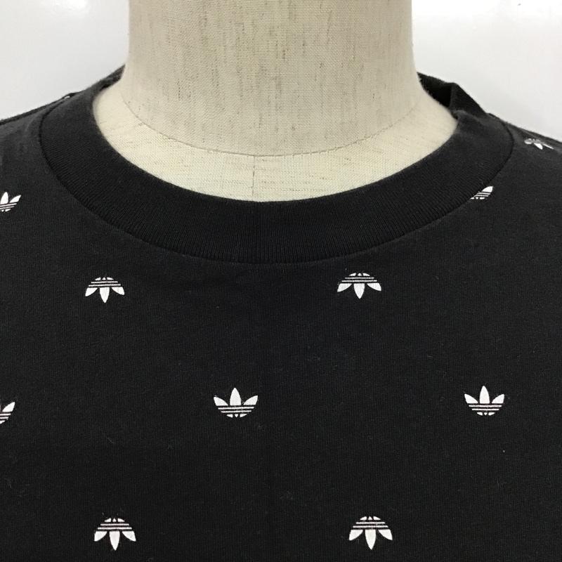 アディダス adidas Tシャツ 半袖 DJ3464 BE AOP TEE M 総柄 黒 / ブラック / X 白 / ホワイト /  メンズ USED 古着 中古 10091944