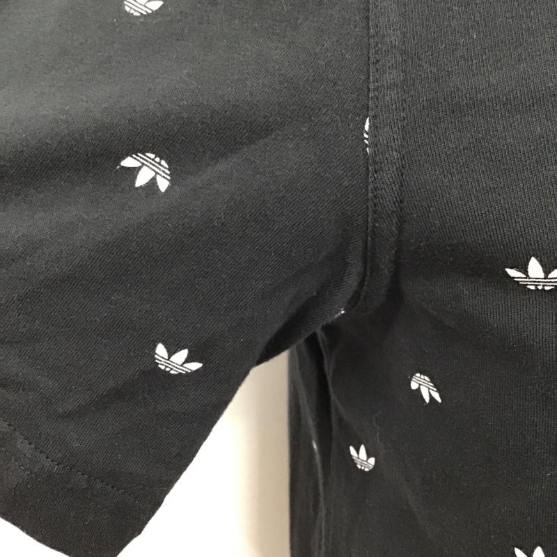 アディダス adidas Tシャツ 半袖 DJ3464 BE AOP TEE M 総柄 黒 / ブラック / X 白 / ホワイト /  メンズ USED 古着 中古 10091944