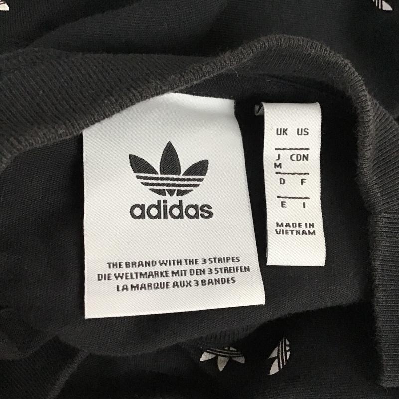 アディダス adidas Tシャツ 半袖 DJ3464 BE AOP TEE M 総柄 黒 / ブラック / X 白 / ホワイト /  メンズ USED 古着 中古 10091944