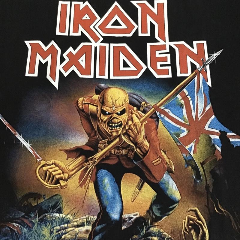 古着 USED Tシャツ 半袖 movie music バンドTシャツ プリントT IRON MAIDEN アイアン・メイデン XL プリント 黒 / ブラック /  メンズ USED 古着 中古 10091954