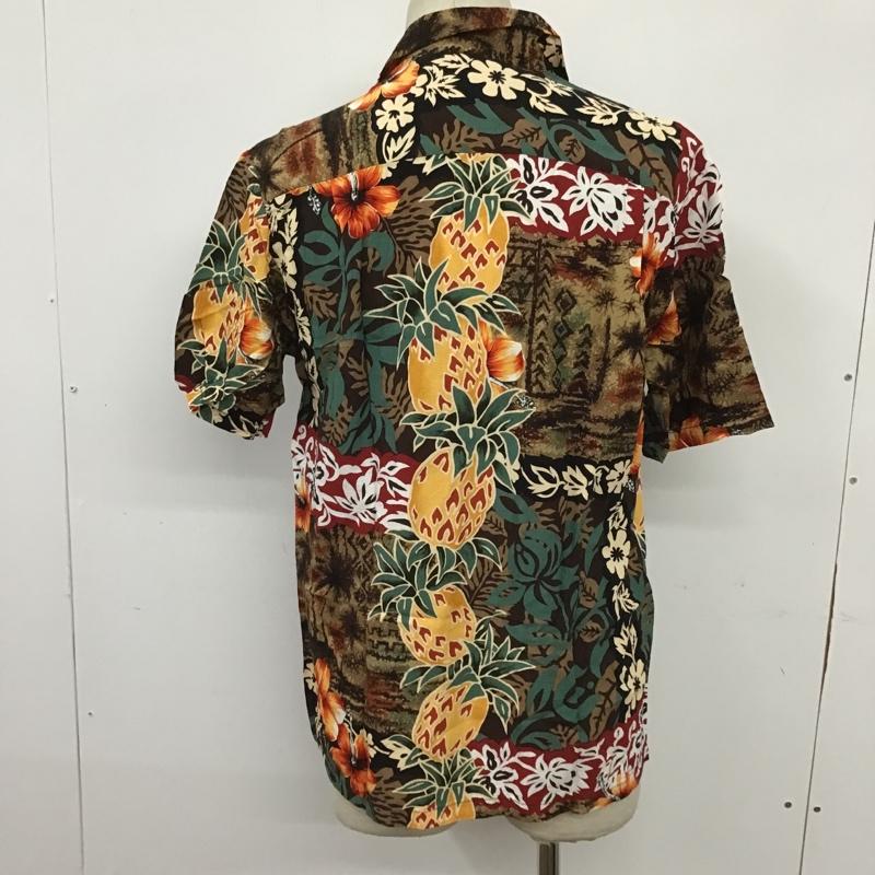 古着 USED シャツ、ブラウス 半袖 アロハシャツ ハイビスカス S 総柄 マルチカラー / マルチカラー /  メンズ USED 古着 中古 10091977