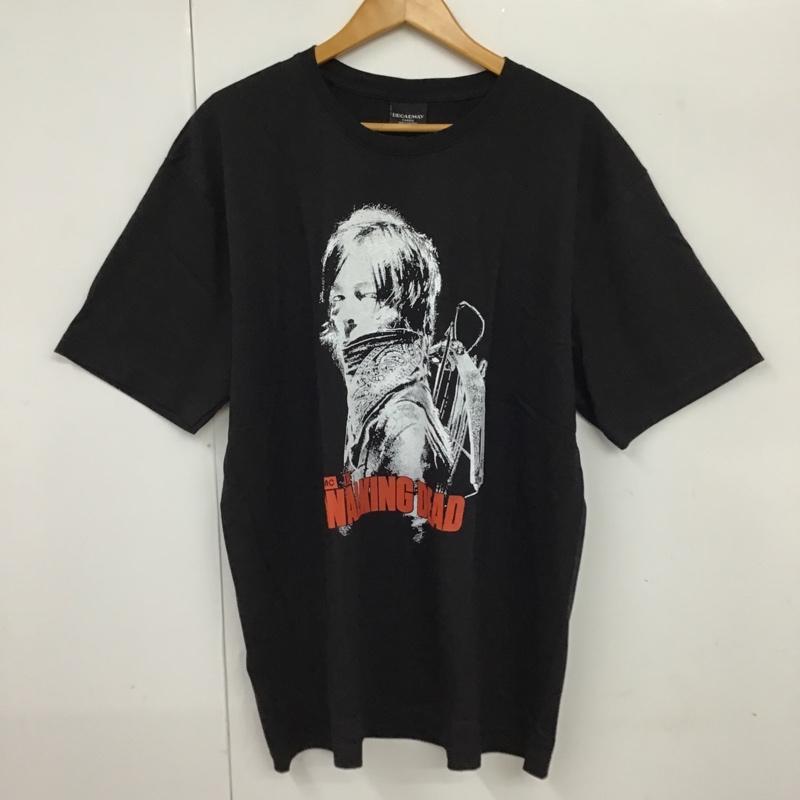 古着 USED Tシャツ 半袖 movie music バンドT WALKING DEAD プリントT XL プリント 黒 / ブラック /  メンズ USED 古着 中古 10092011