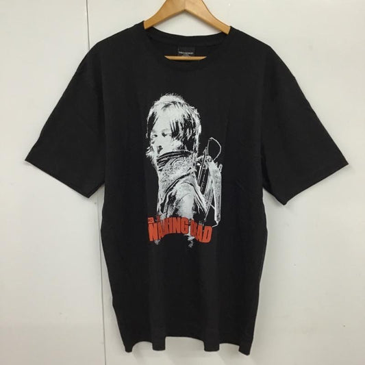 古着 USED Tシャツ 半袖 movie music バンドT WALKING DEAD プリントT XL プリント 黒 / ブラック /  メンズ USED 古着 中古 10092012