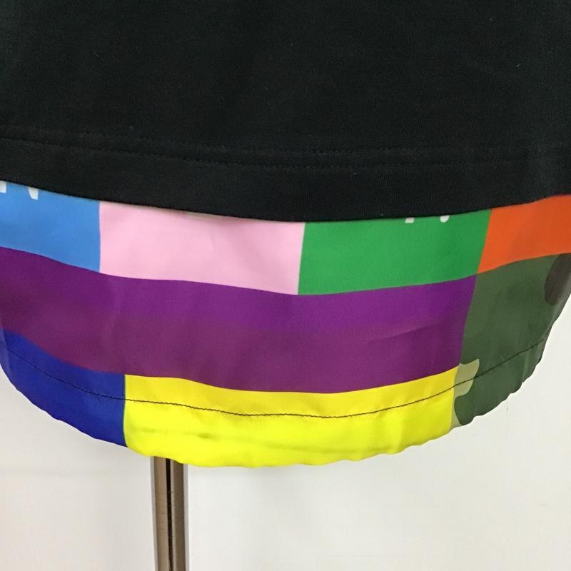 ソフネット SOPHNET. Tシャツ 半袖 SOPH-170009 フェイクレイヤード ポケット S 無地 黒 / ブラック /  メンズ USED 古着 中古 10092144