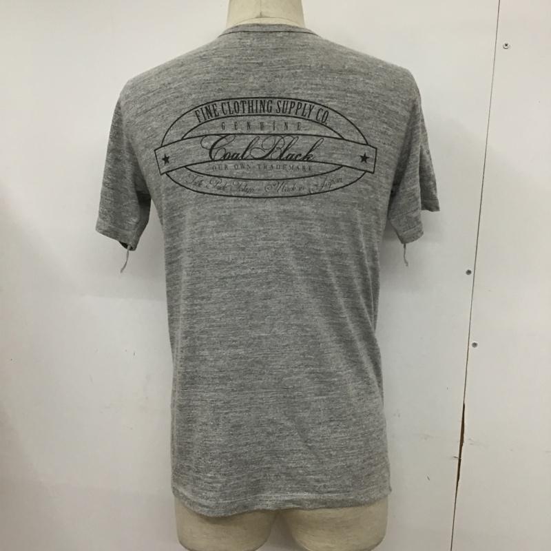 コールブラック Coal Black Tシャツ 半袖 M プリント 灰 / グレー /  メンズ USED 古着 中古 10092190