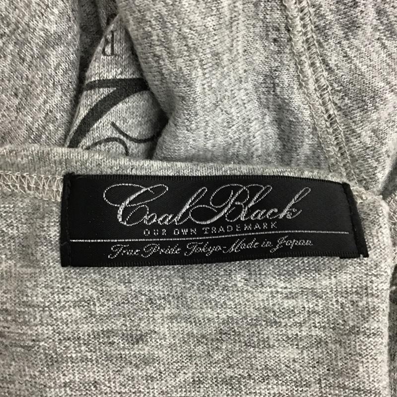 コールブラック Coal Black Tシャツ 半袖 M プリント 灰 / グレー /  メンズ USED 古着 中古 10092190