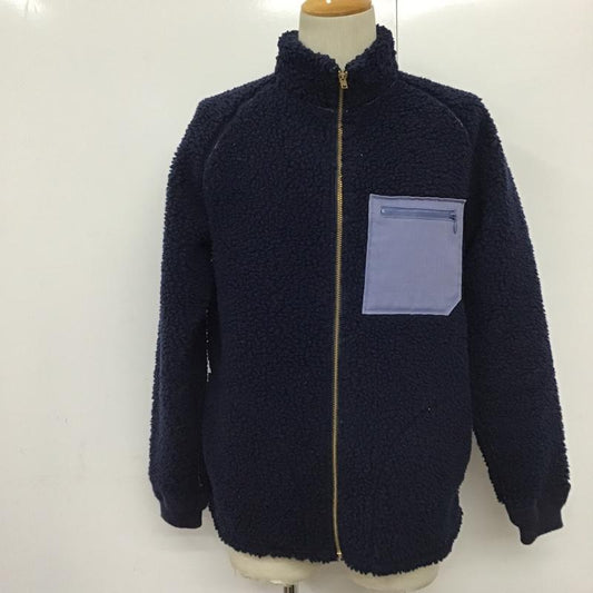サニースポーツ SUNNY SPORTS ジャケット、上着 ジャンパー、ブルゾン ボア M 無地 紺 / ネイビー /  メンズ USED 古着 中古 10092223