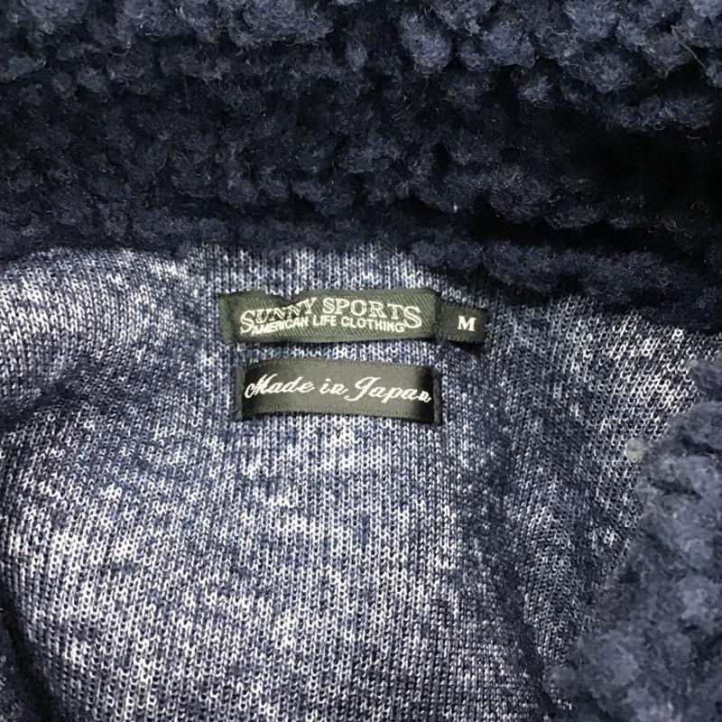 サニースポーツ SUNNY SPORTS ジャケット、上着 ジャンパー、ブルゾン ボア M 無地 紺 / ネイビー /  メンズ USED 古着 中古 10092223