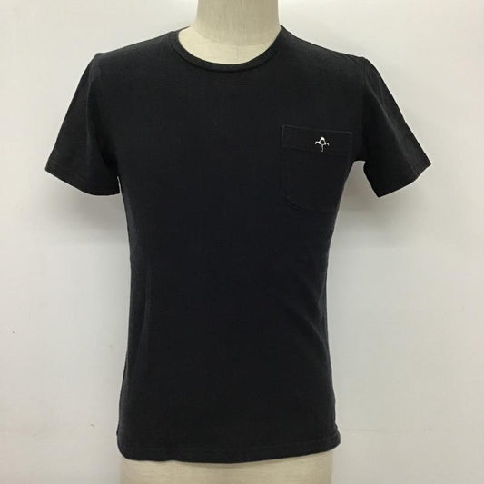 バックボーンザクラシック BACKBONE Tシャツ 半袖 BB12SS-C40 胸ポケット S ワンポイント 黒 / ブラック /  メンズ USED 古着 中古 10092232
