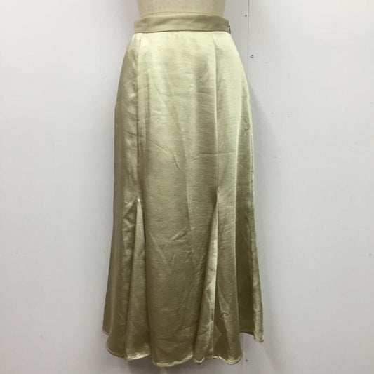 マウジー MOUSSY スカート ロングスカート 010EAW30-7720 SATAINMERMAIDスカート ロングスカート フレアスカート 1 無地 ベージュ / ベージュ /  レディース USED 古着 中古 10092271