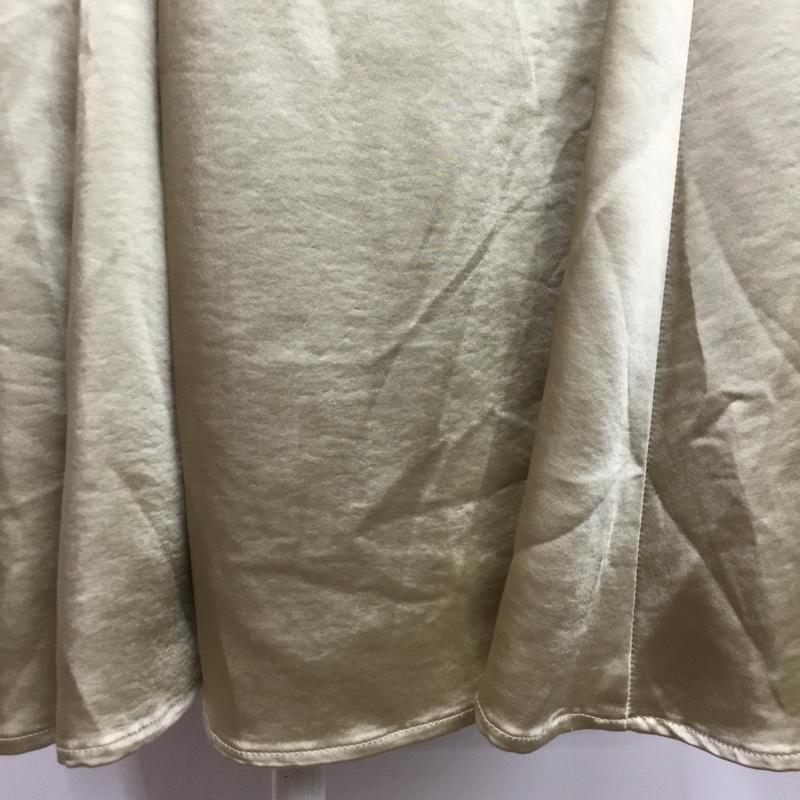 マウジー MOUSSY スカート ロングスカート 010EAW30-7720 SATAINMERMAIDスカート ロングスカート フレアスカート 1 無地 ベージュ / ベージュ /  レディース USED 古着 中古 10092271
