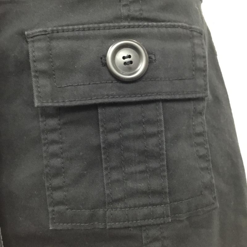 マークバイマークジェイコブス MARC by MARC JACOBS スカート ひざ丈スカート センタータックスカート ストレッチ 4 無地 黒 / ブラック /  レディース USED 古着 中古 10092307