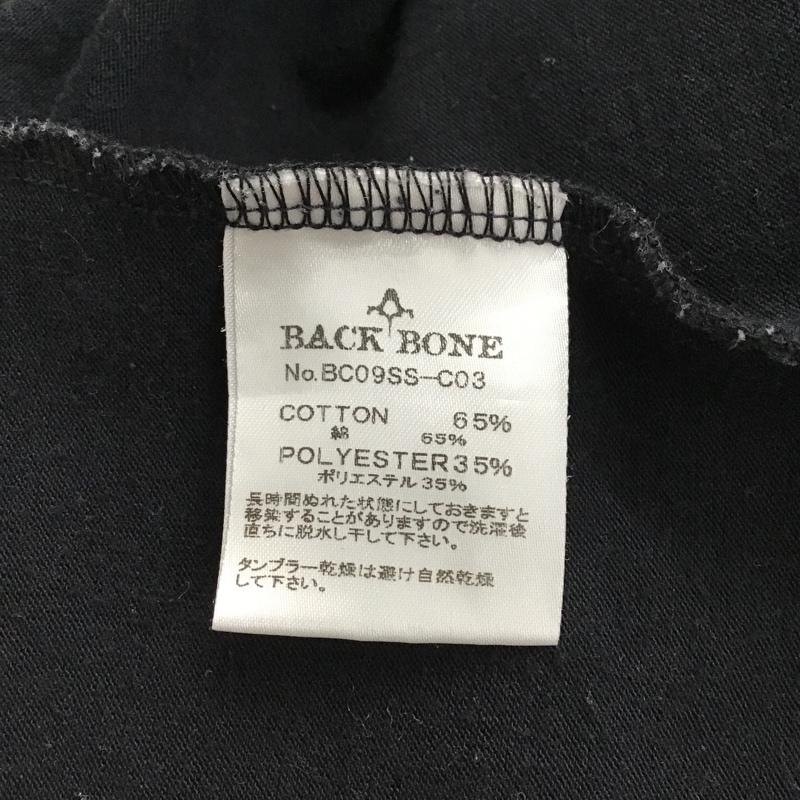 バックボーンザクラシック BACKBONE Tシャツ 半袖 BC09SS-C03 胸ポケット ワンポイント 黒 / ブラック /  メンズ USED 古着 中古 10092343