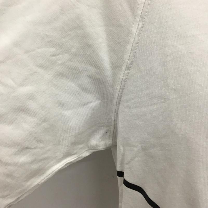 アディダス adidas Tシャツ 半袖 Originals GE6230 BIG TREFOIL OUTLINE TEE S  白 / ホワイト / X 黒 / ブラック /  メンズ USED 古着 中古 10092363