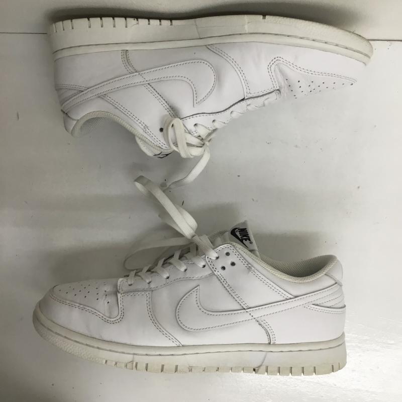 ナイキ NIKE スニーカー スニーカー WMNS DUNK LOW TRIPLE WHITE ウィメンズ ダンク ロー トリプル ホワイト DD1503-109 27.0cm ロゴ、文字 白 / ホワイト /  メンズ USED 古着 中古 10092391