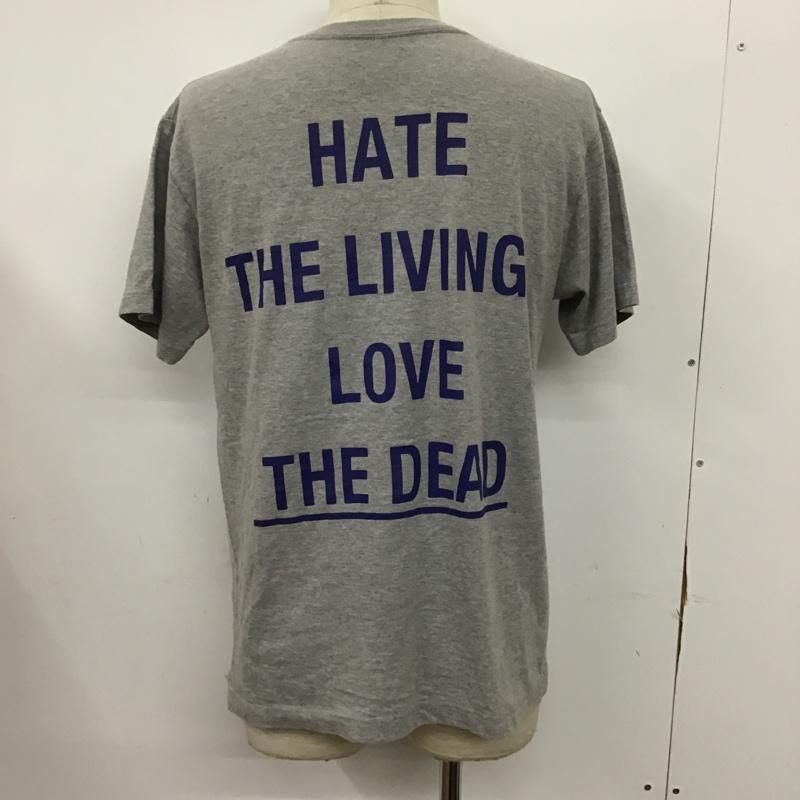 ネイバーフッド NEIGHBORHOOD Tシャツ 半袖 クルーネック プリント S ロゴ、文字 灰 / グレー /  メンズ USED 古着 中古 10092427