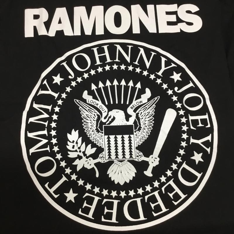 古着 USED Tシャツ 半袖 movie music バンドTシャツ プリントT Ramones ラモーンズ XL プリント 黒 / ブラック /  メンズ USED 古着 中古 10092613
