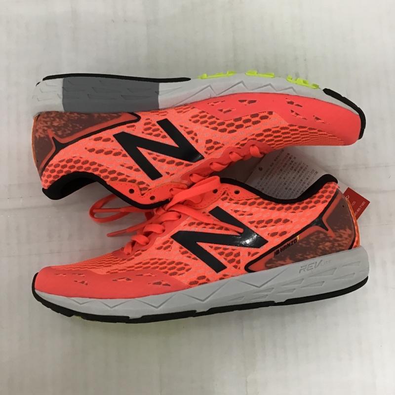 ニューバランス New Balance スニーカー スニーカー WHANZTT1 ランニングシューズ 23cm 箱有 23.0cm ロゴ、文字 橙 / オレンジ / X 黒 / ブラック / X 白 / ホワイト /  レディース USED 古着 中古 10092616