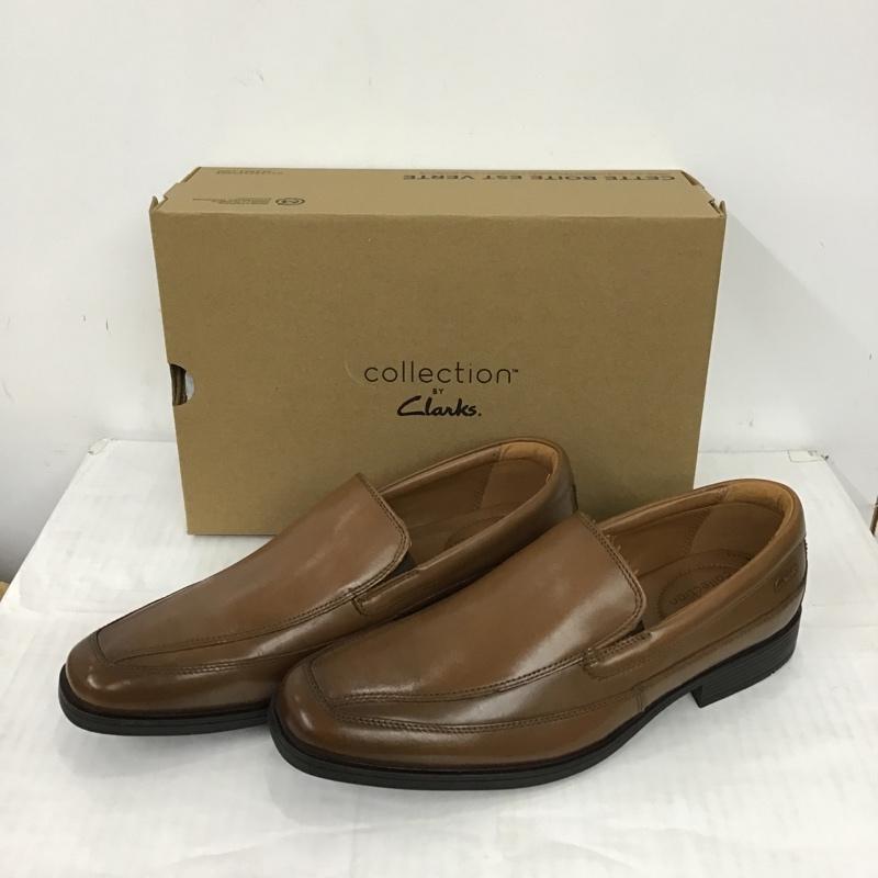 クラークス Clarks ローファー ローファー Tilden Free UK8 箱有 US：9 ロゴ、文字 茶 / ブラウン /  メンズ USED 古着 中古 10092648